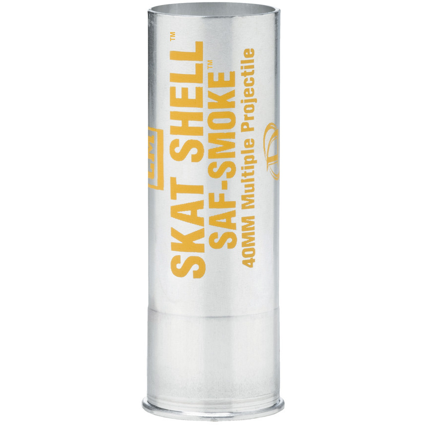 Skat Shell® 40 mm Multiple Projectile Round, Saf-Smoke Skat Shell® 40 mm Multiple Projectile Round, Saf-Smoke