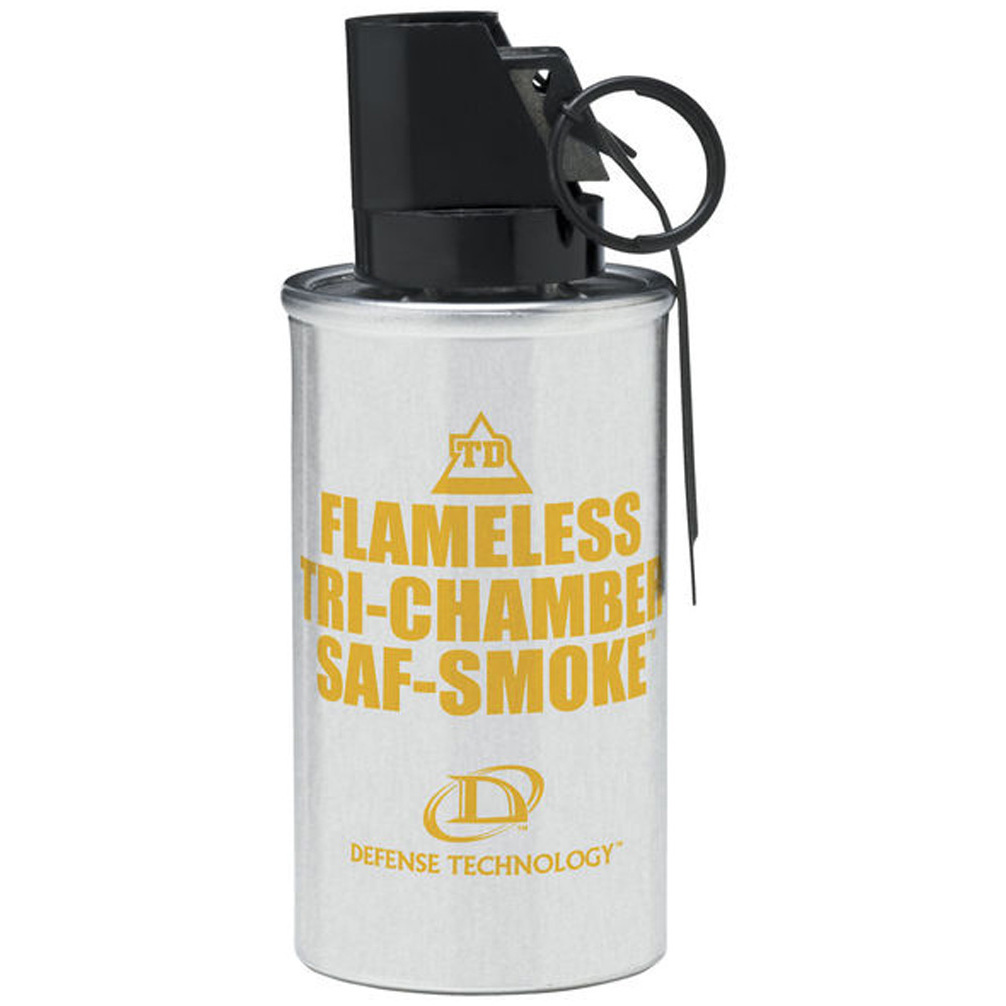 Flameless TriChamber SafSmoke™ Grenade Defense Technology
