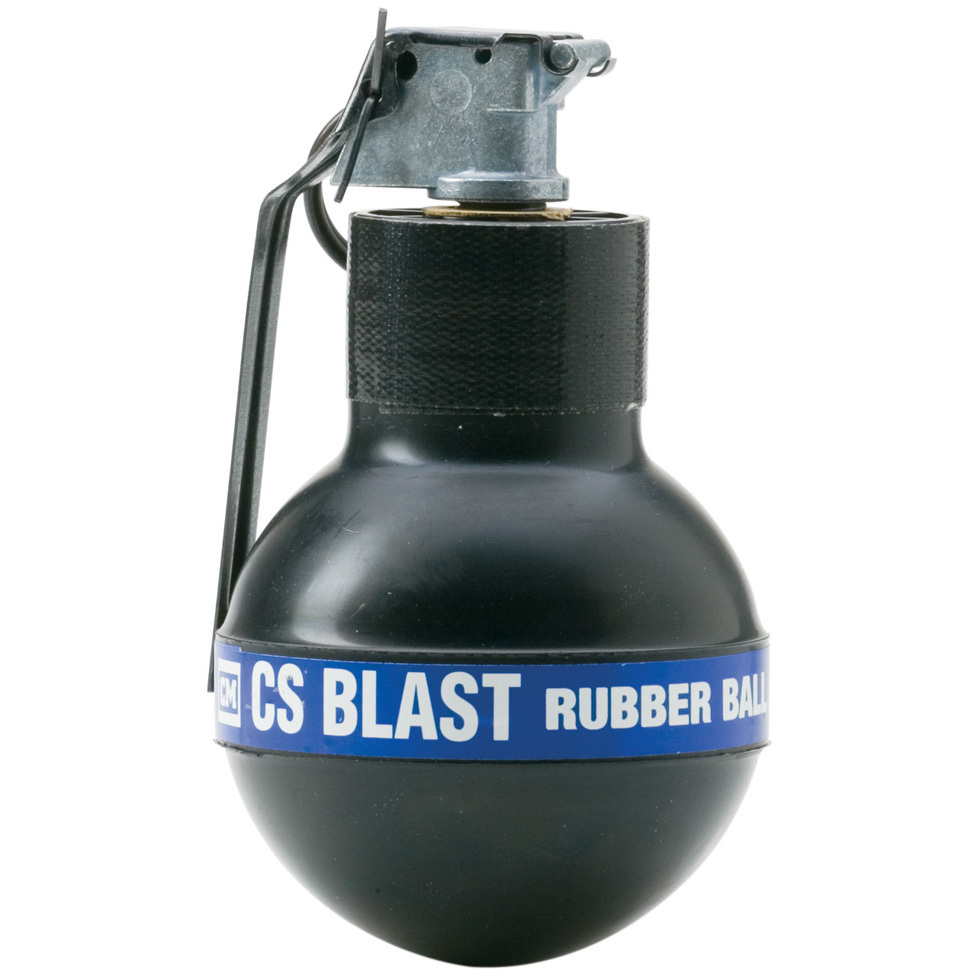 Rubber Ball Blast Grenade, CS Defense Technology