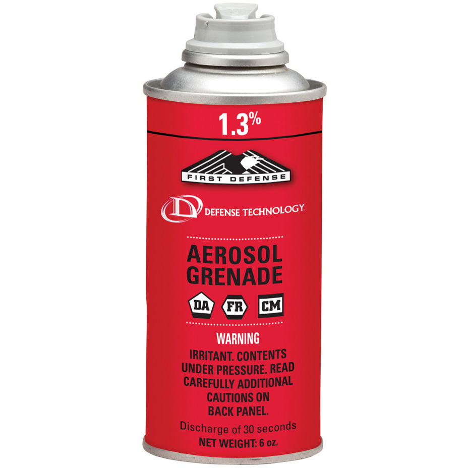 OC Aerosol Grenade 1.3 Fogger, 6ounce Defense Technology