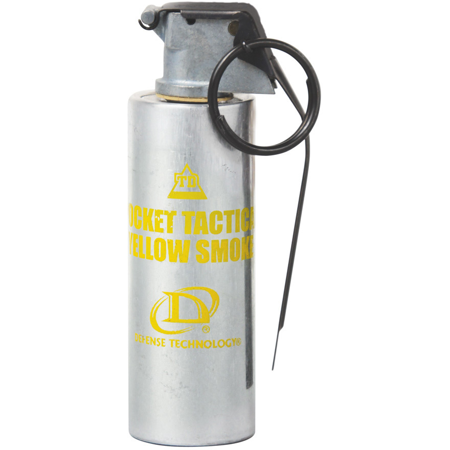Pocket Tactical SafSmoke™ Yellow Smoke Grenade Defense Technology