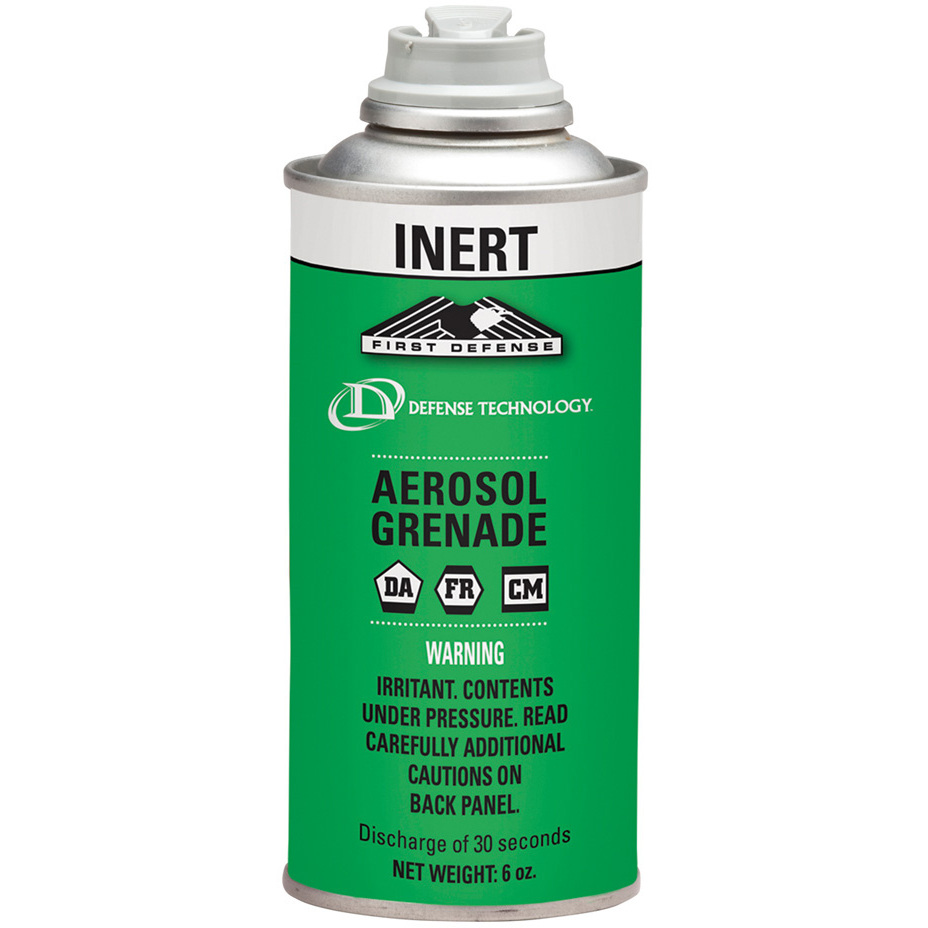 Aerosol Grenade Inert Fogger, 6ounce Defense Technology