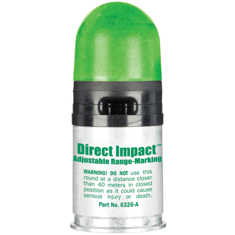 Direct Impact® 40mm Adjustable Range Round, Marking - Defense