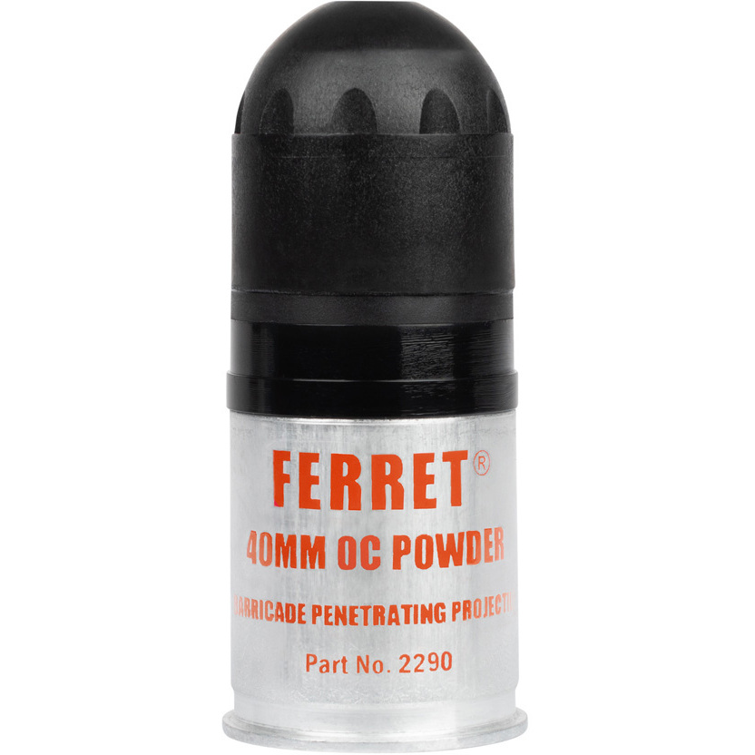 Ferret® 40 mm Powder Barricade Round, OC Defense Technology