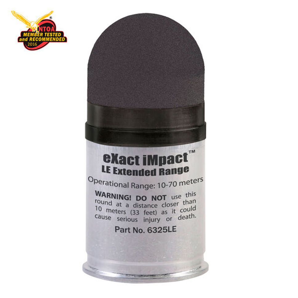 eXact iMpact™ LE 40 mm Extended Range Sponge Round Defense Technology