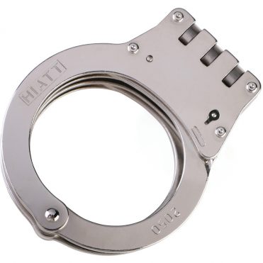 Hiatt Triple Hinged Handcuffs Model 2050 Comes With 2 Keys New Old Stock In Box 