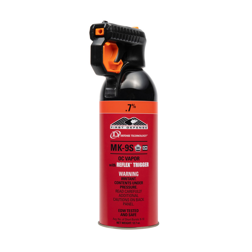 First Defense® .7 MK9S HV Vapor OC Aerosol Defense Technology